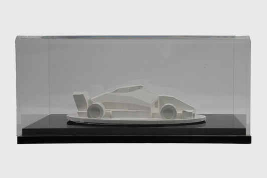 Pole Racer Vitrinen-Skulptur