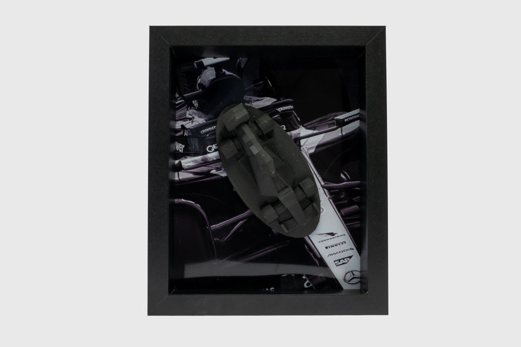 Pole Racer Poster-Skulptur